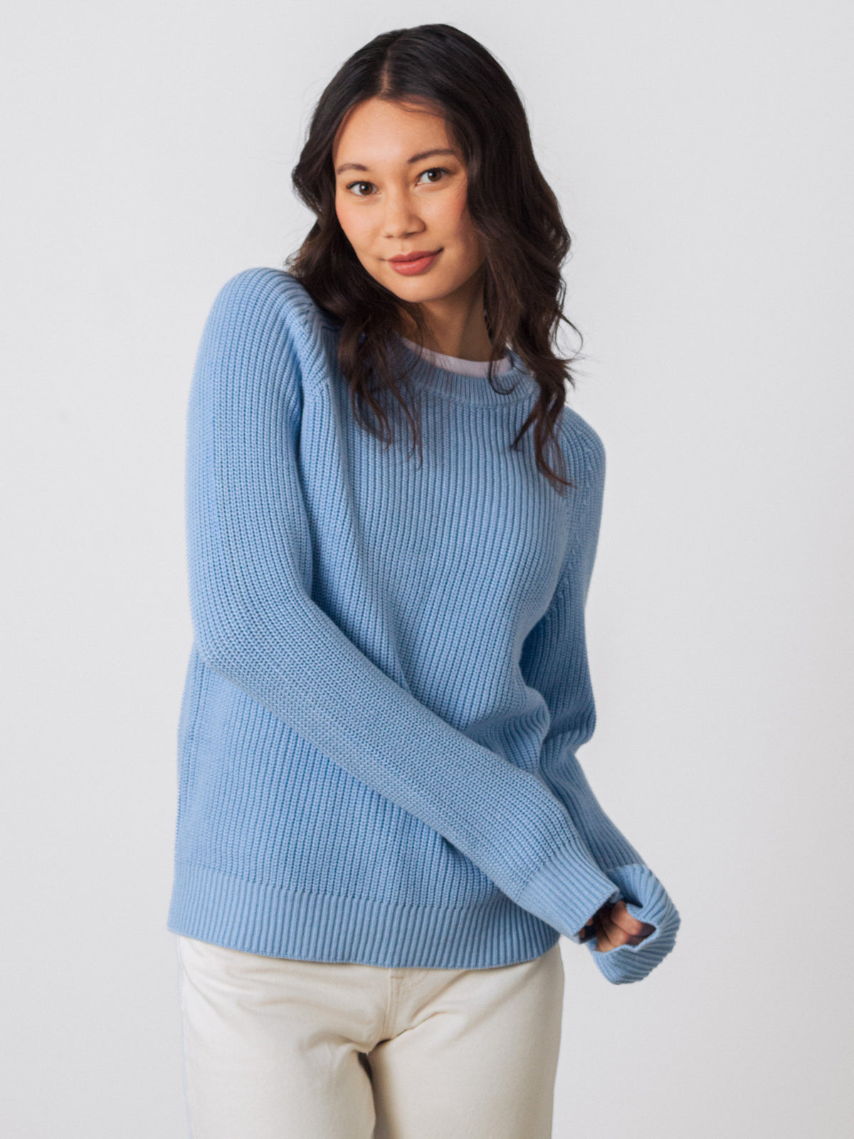 Grobstrick Pullover Damen