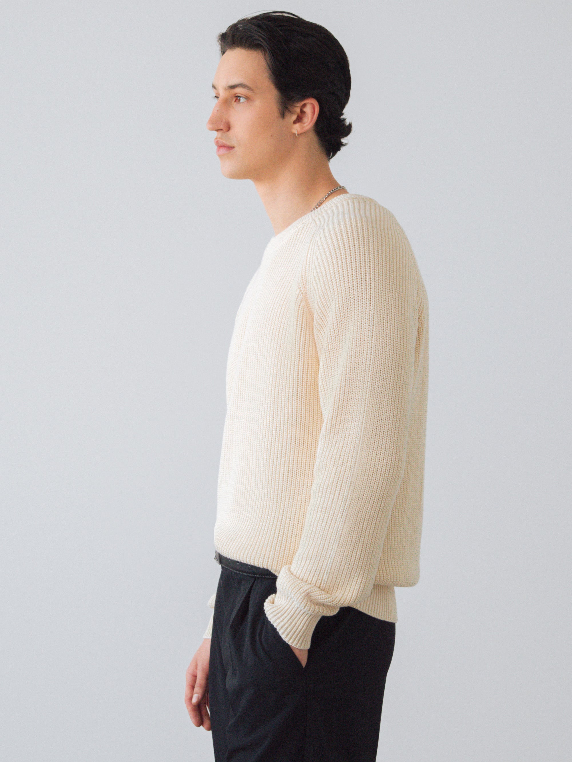 Heavy Knit Jumper Men
