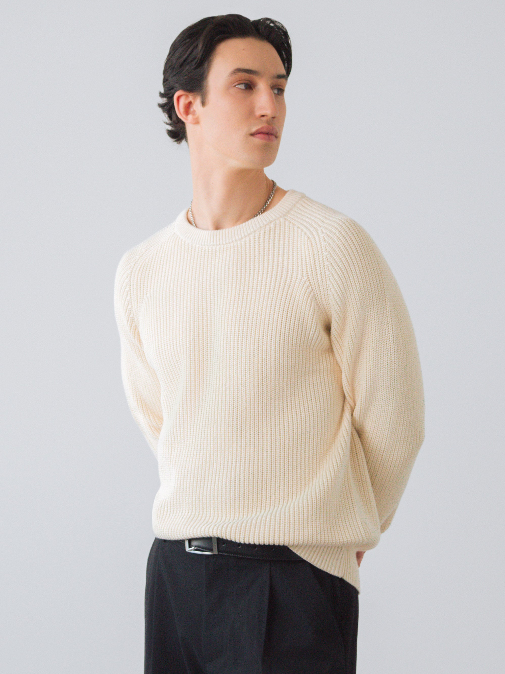 Men Heavy Knit Jumper