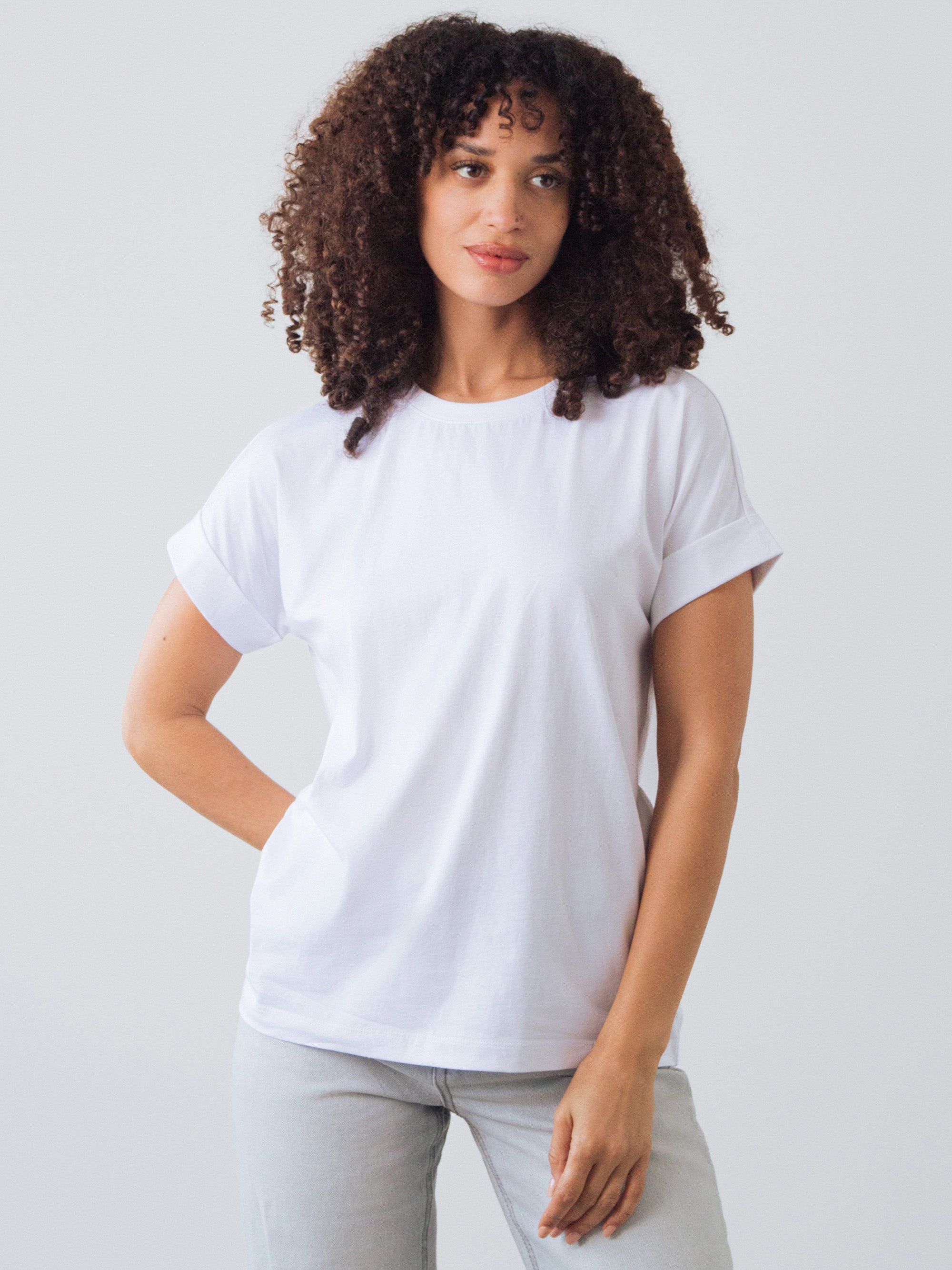 Flügelärmeln T-Shirt