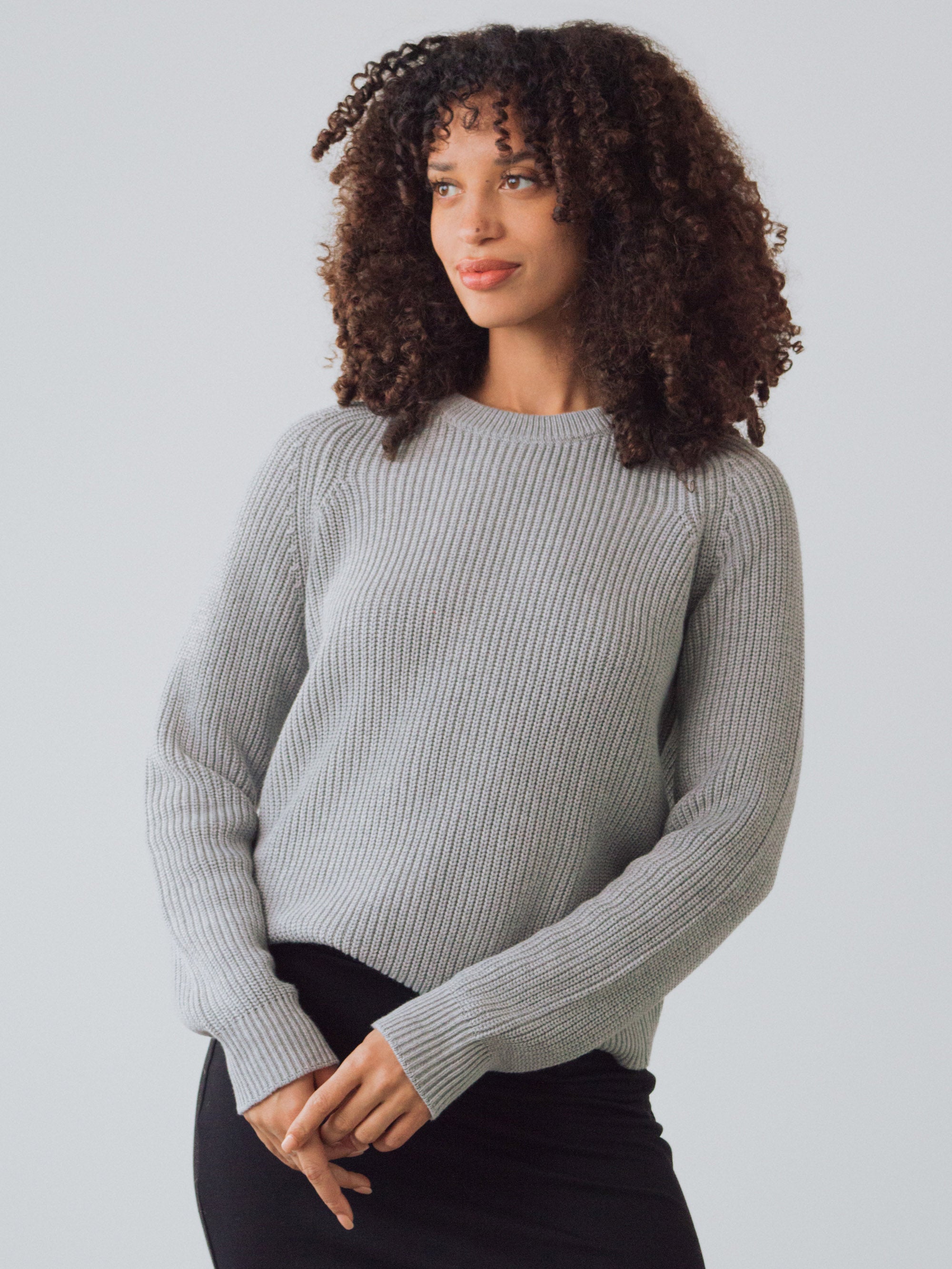 Grobstrick Pullover Damen