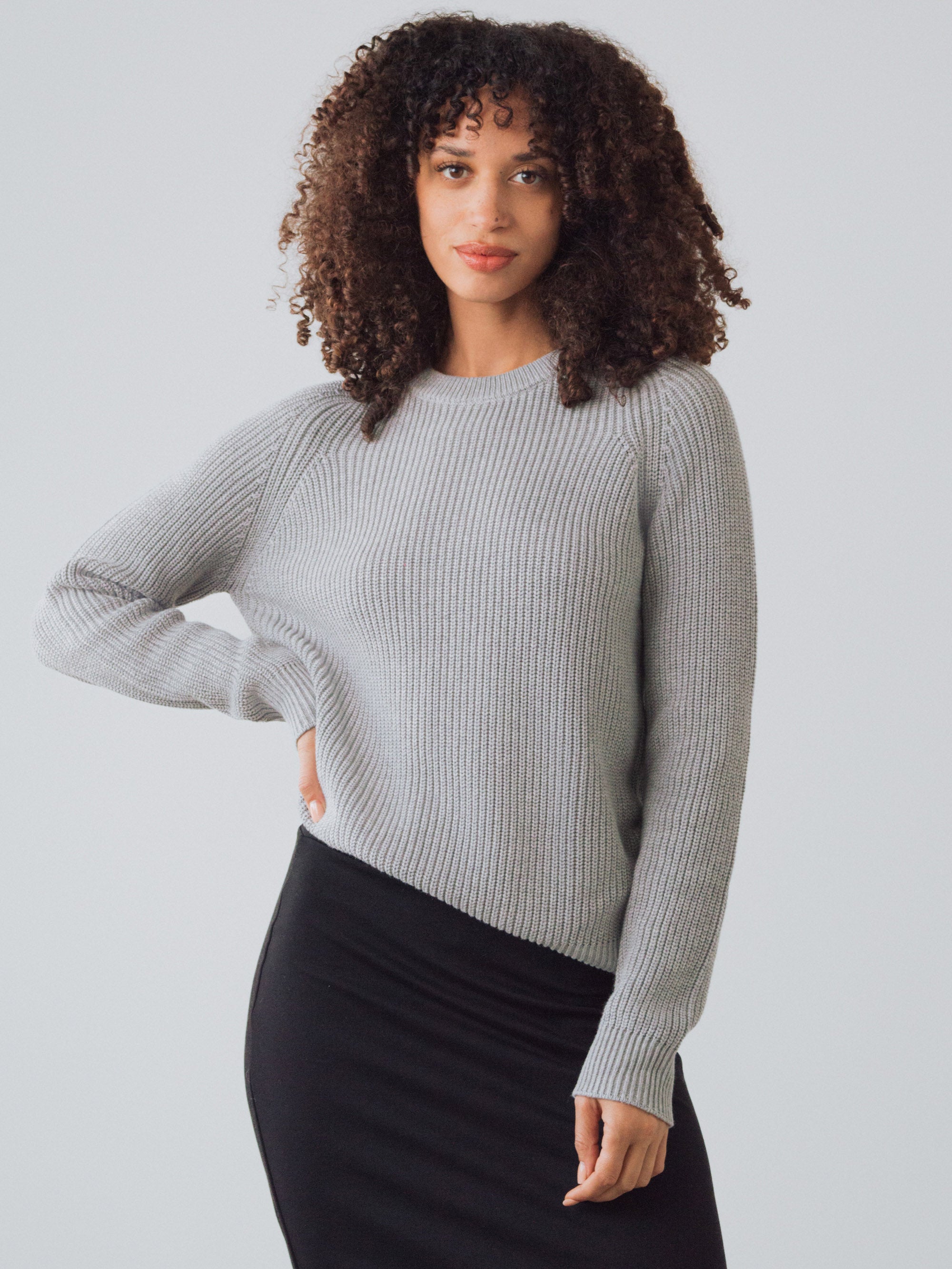 Grobstrick Pullover Damen