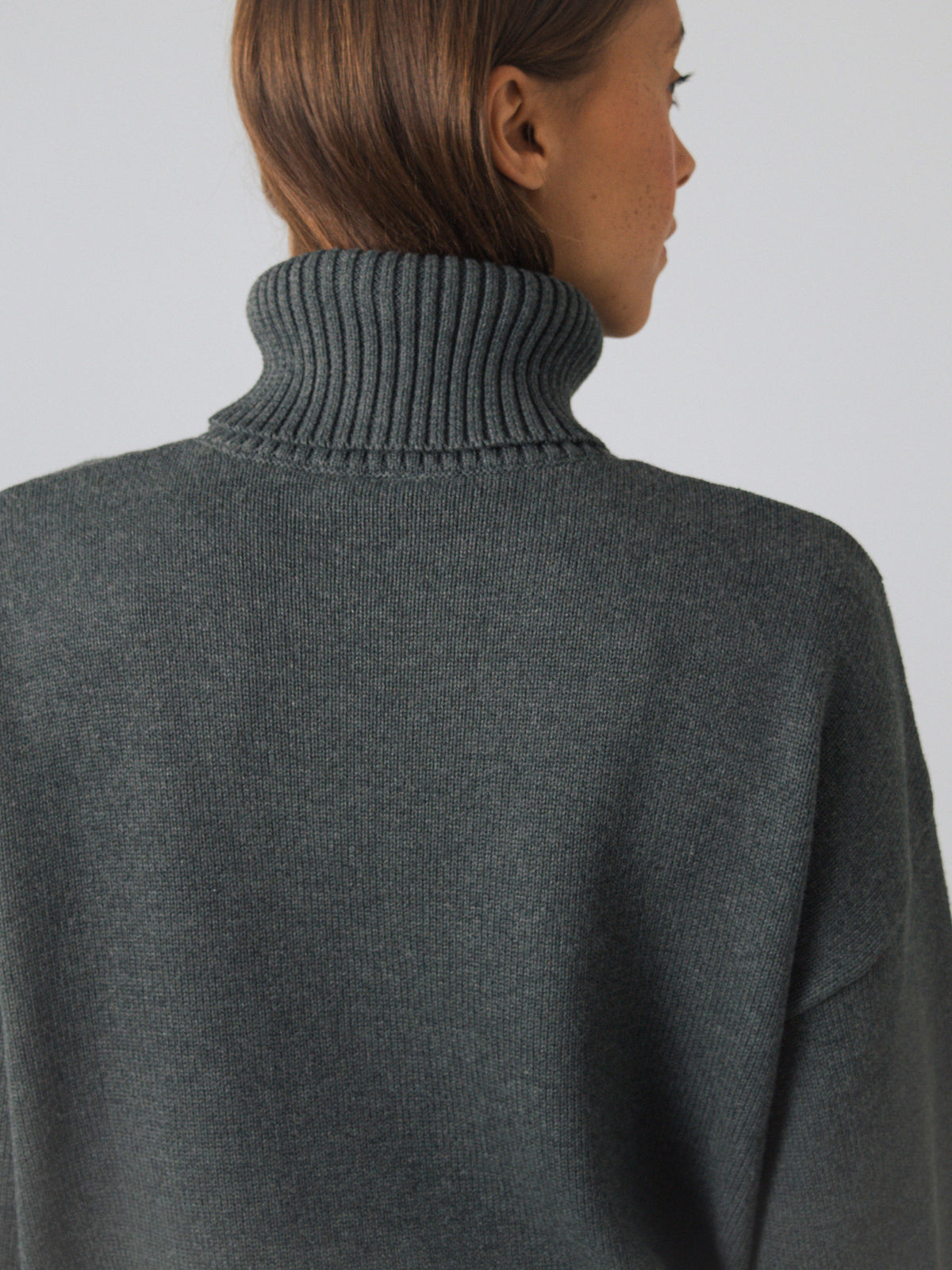 Chunky Rollkragenpullover Frauen