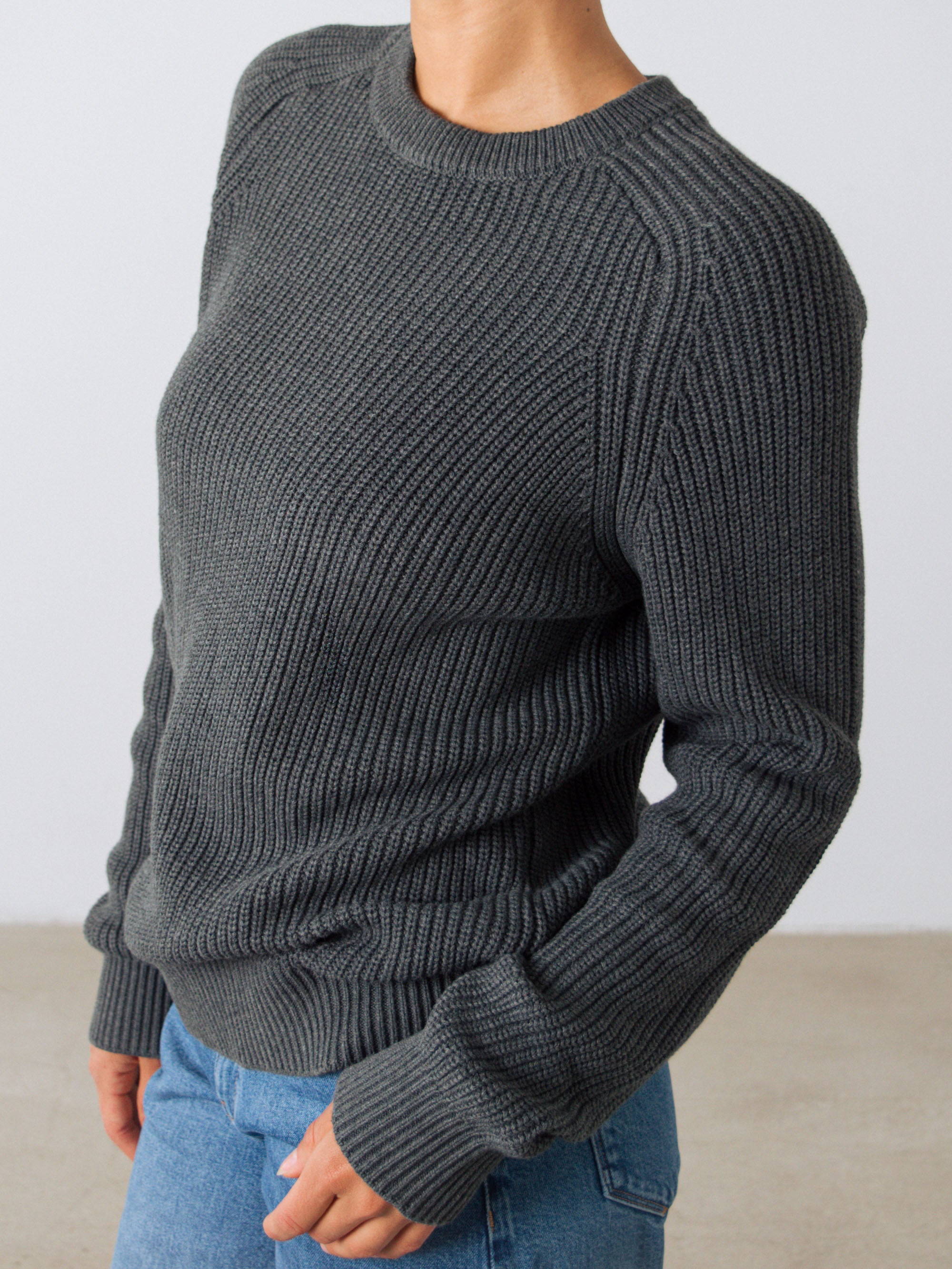 Grobstrick Pullover Damen