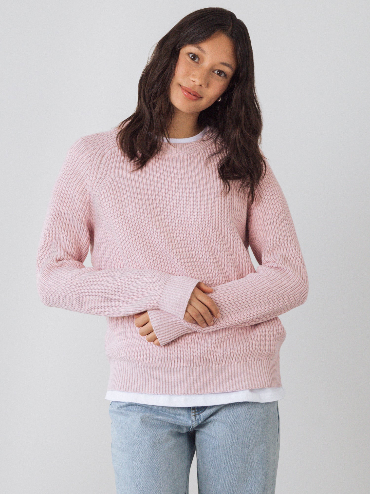 Women Heavy Knit Jumper