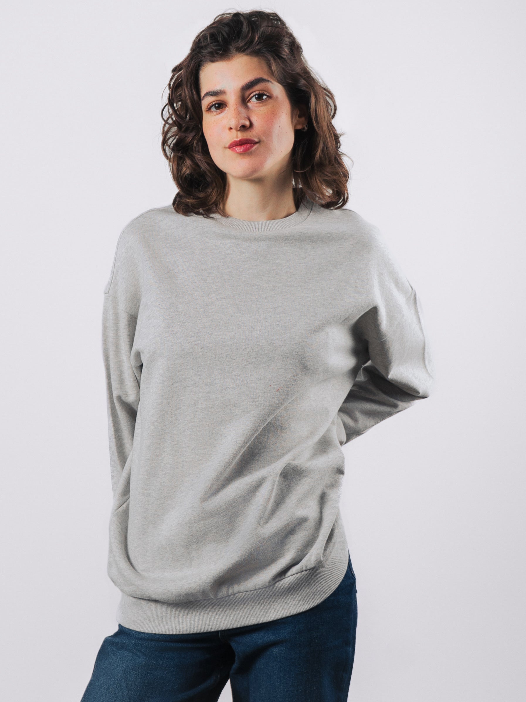 Leichter Rundhalspullover Frauen