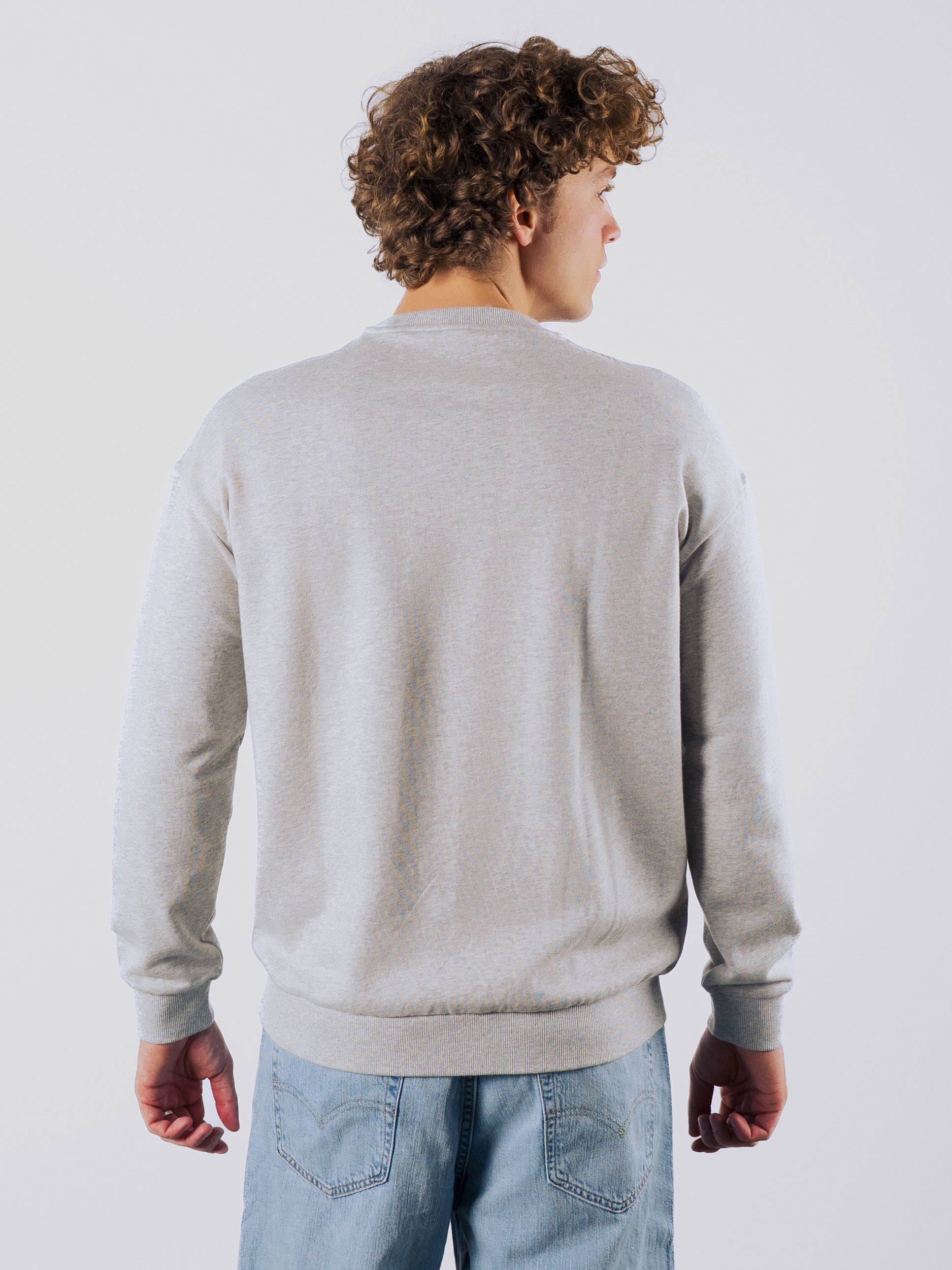 Leichter Pullover mit Rundhalsausschnitt