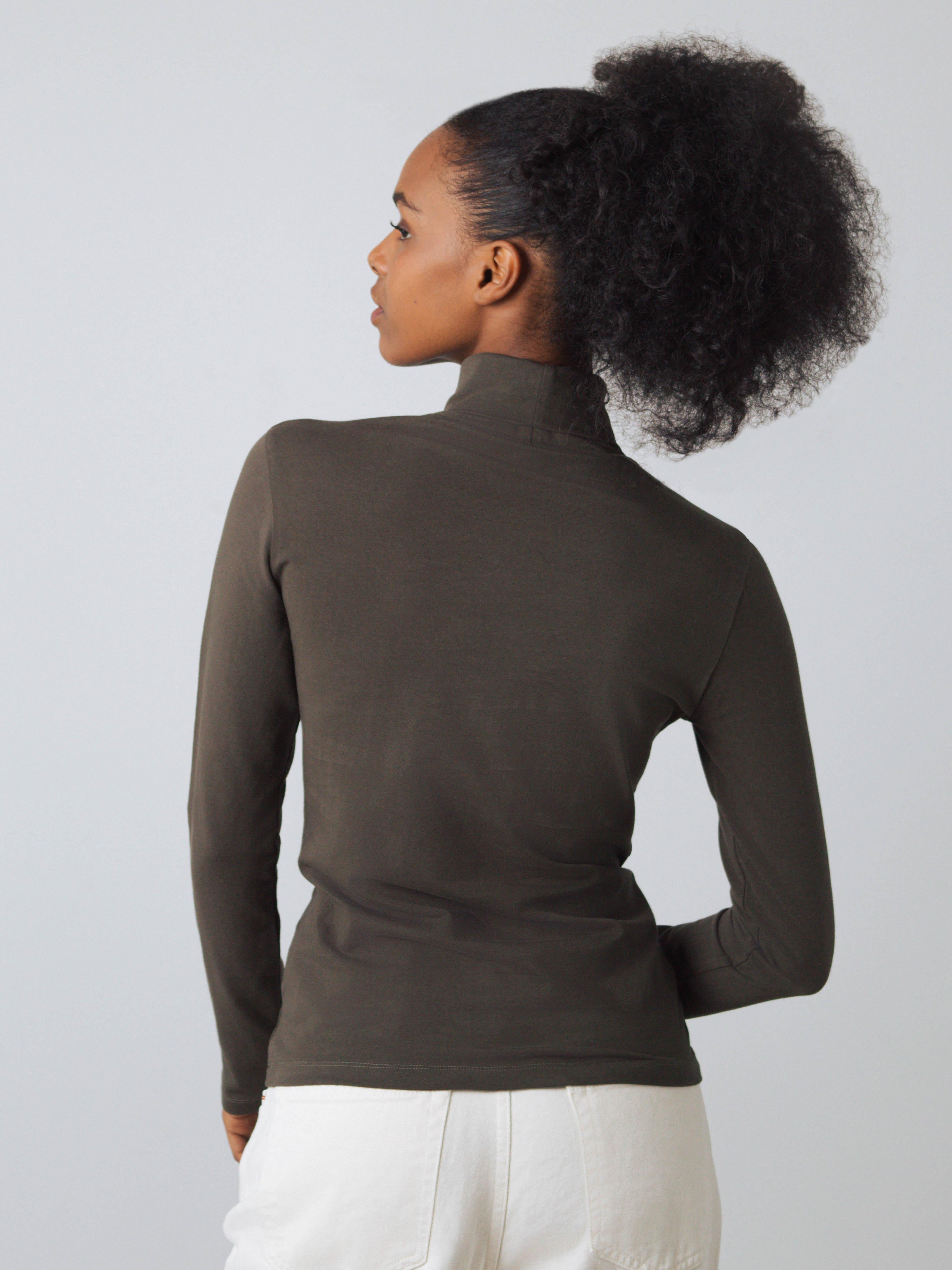 Jersey Turtleneck