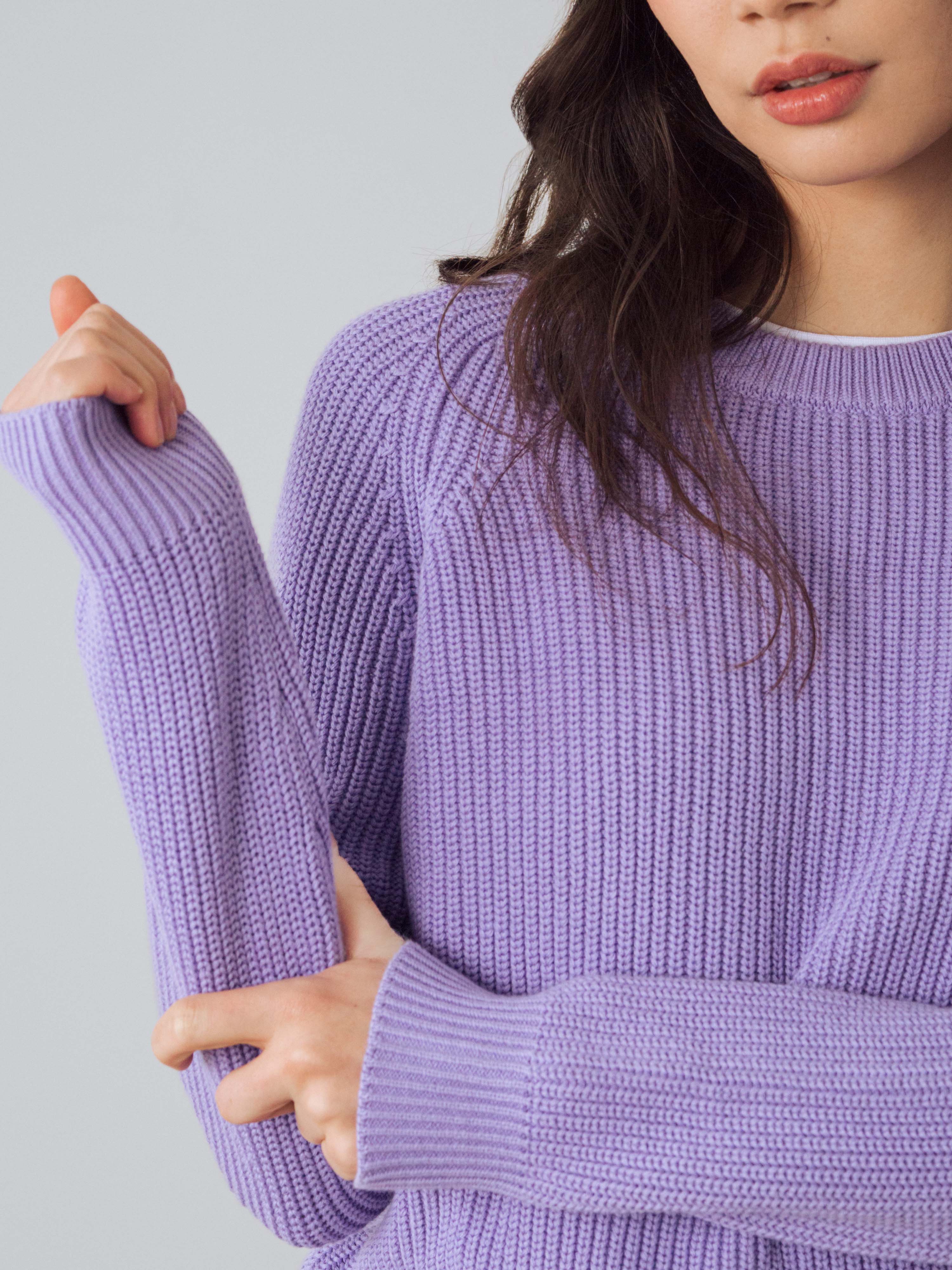 Grobstrick Pullover Damen