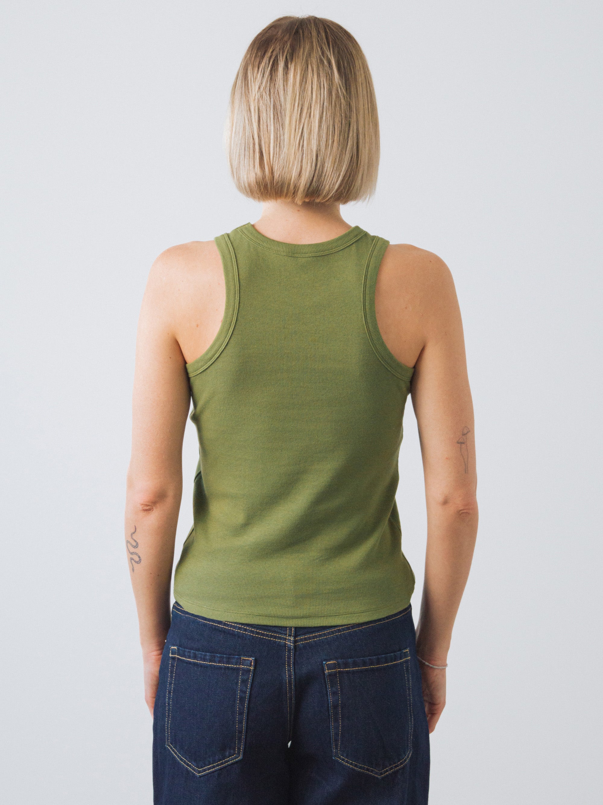 Geripptes Racer-Top