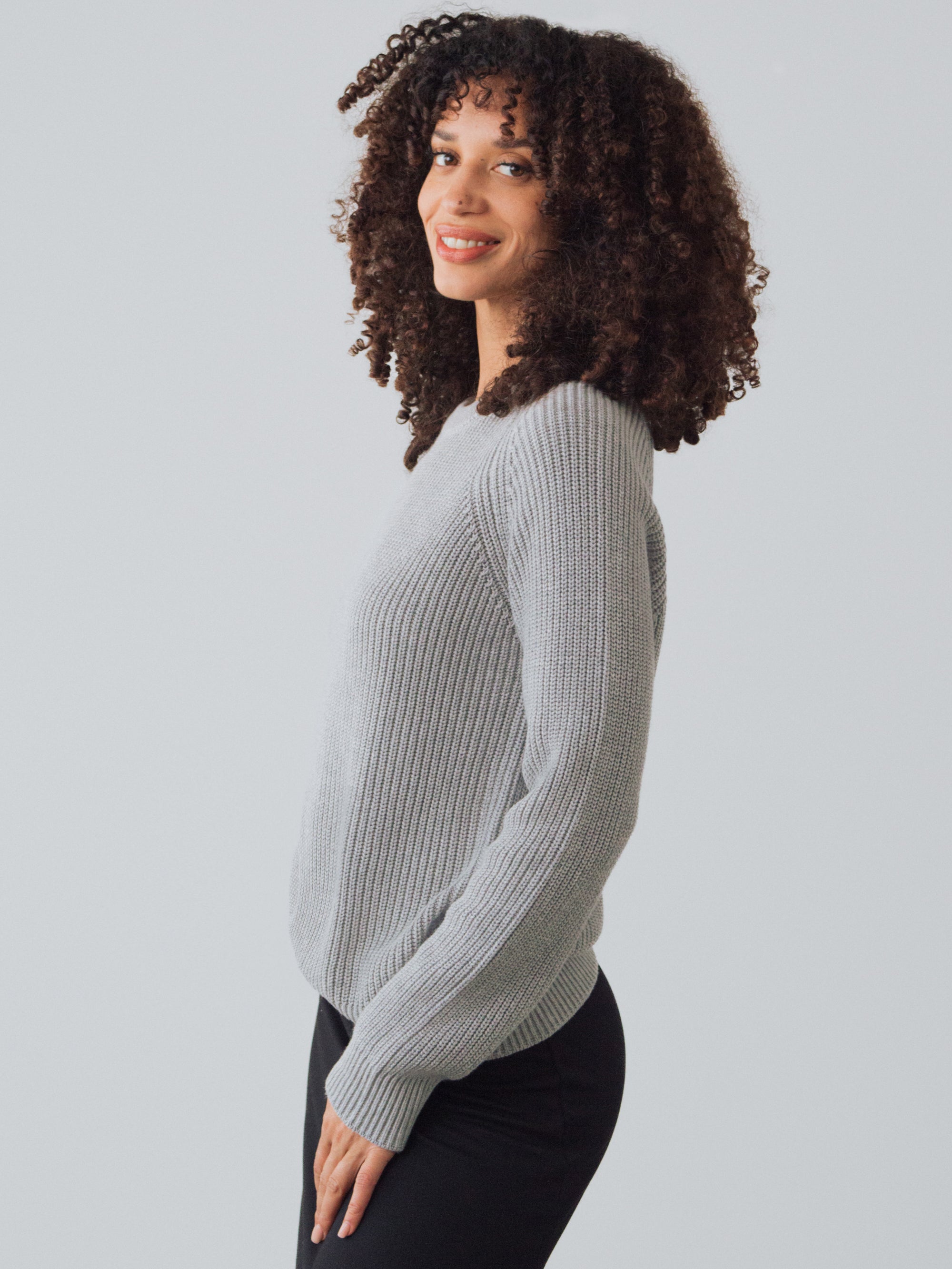 Grobstrick Pullover Damen