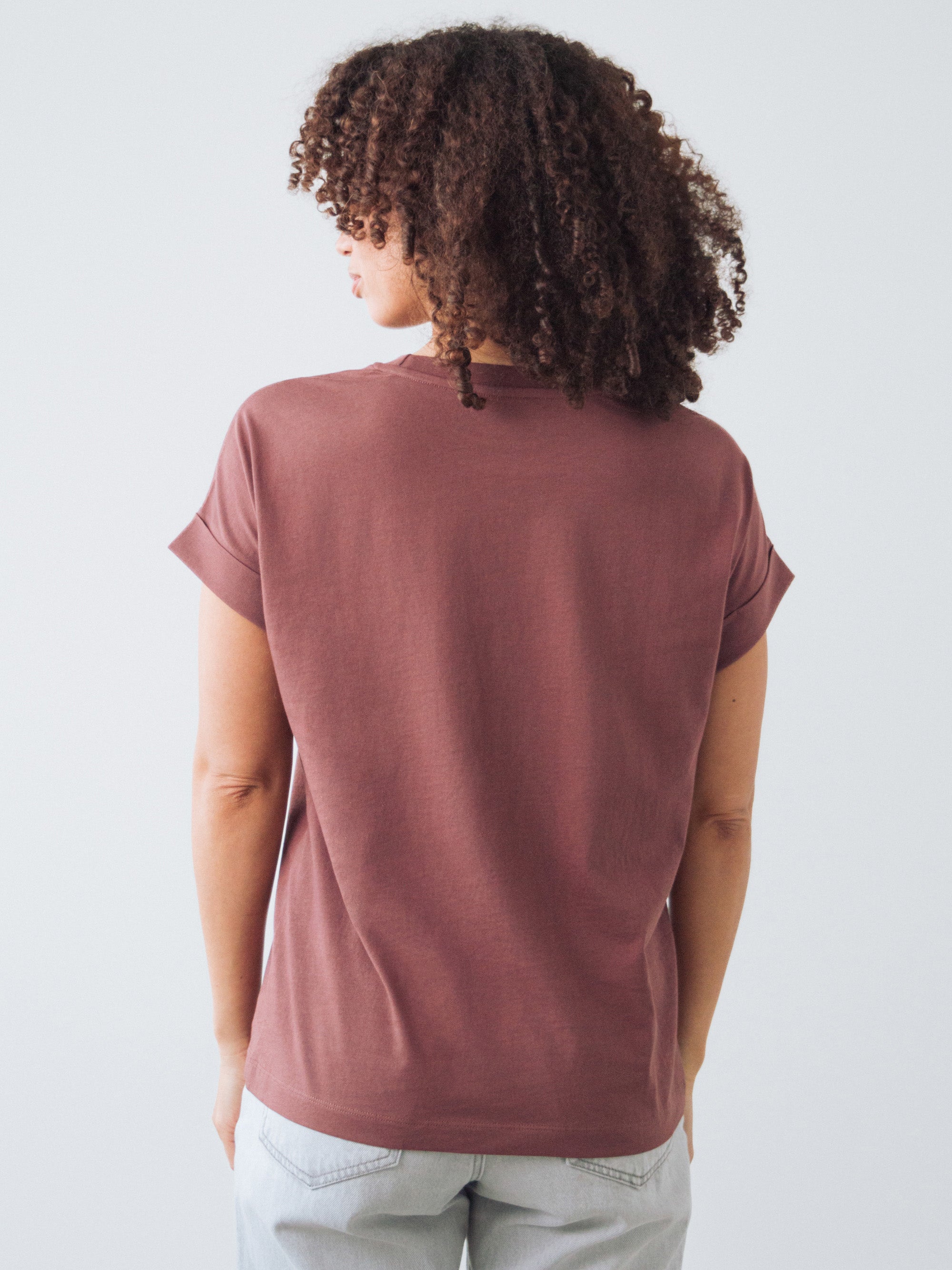 Flügelärmeln T-Shirt