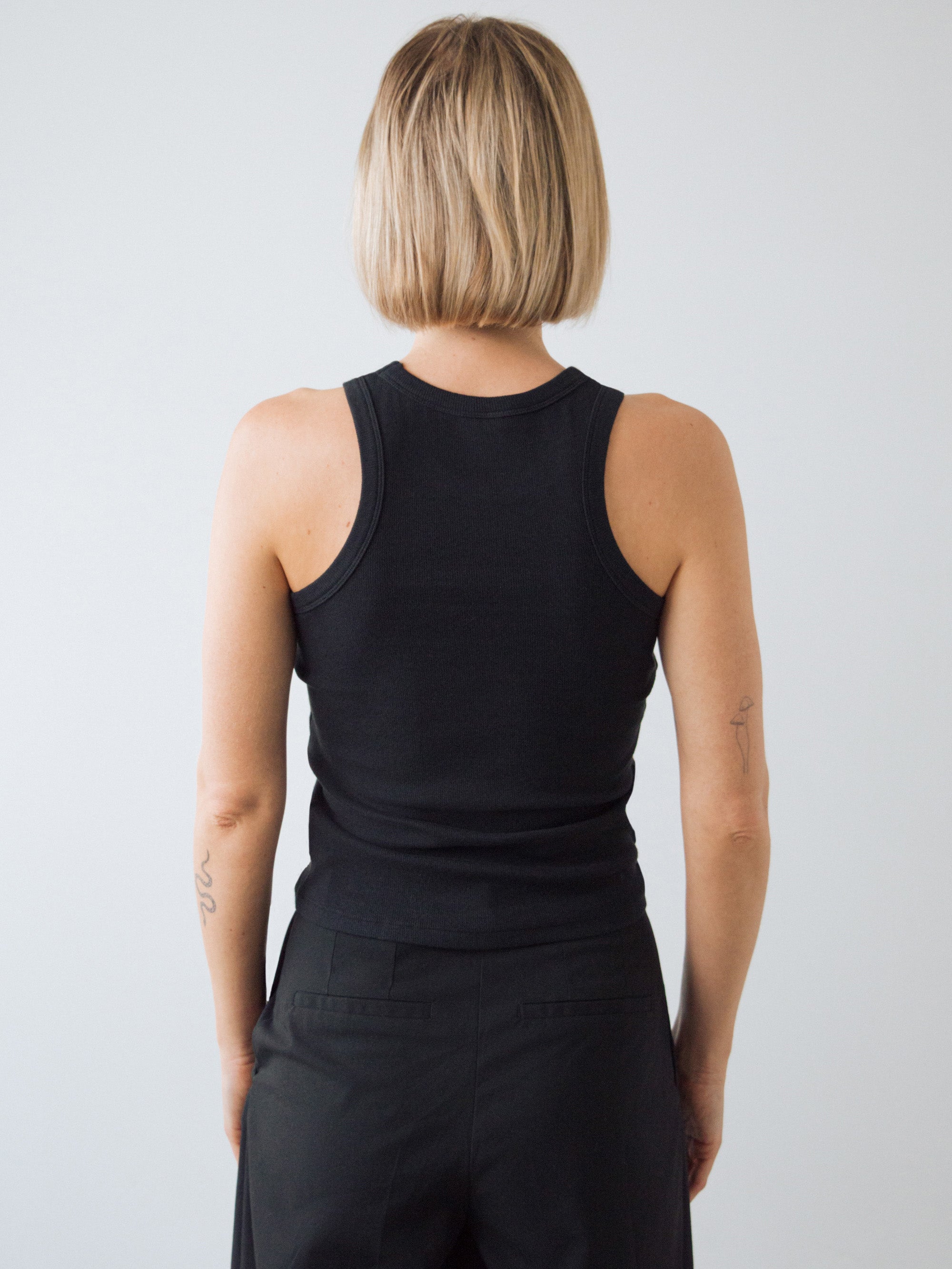 Geripptes Racer-Top