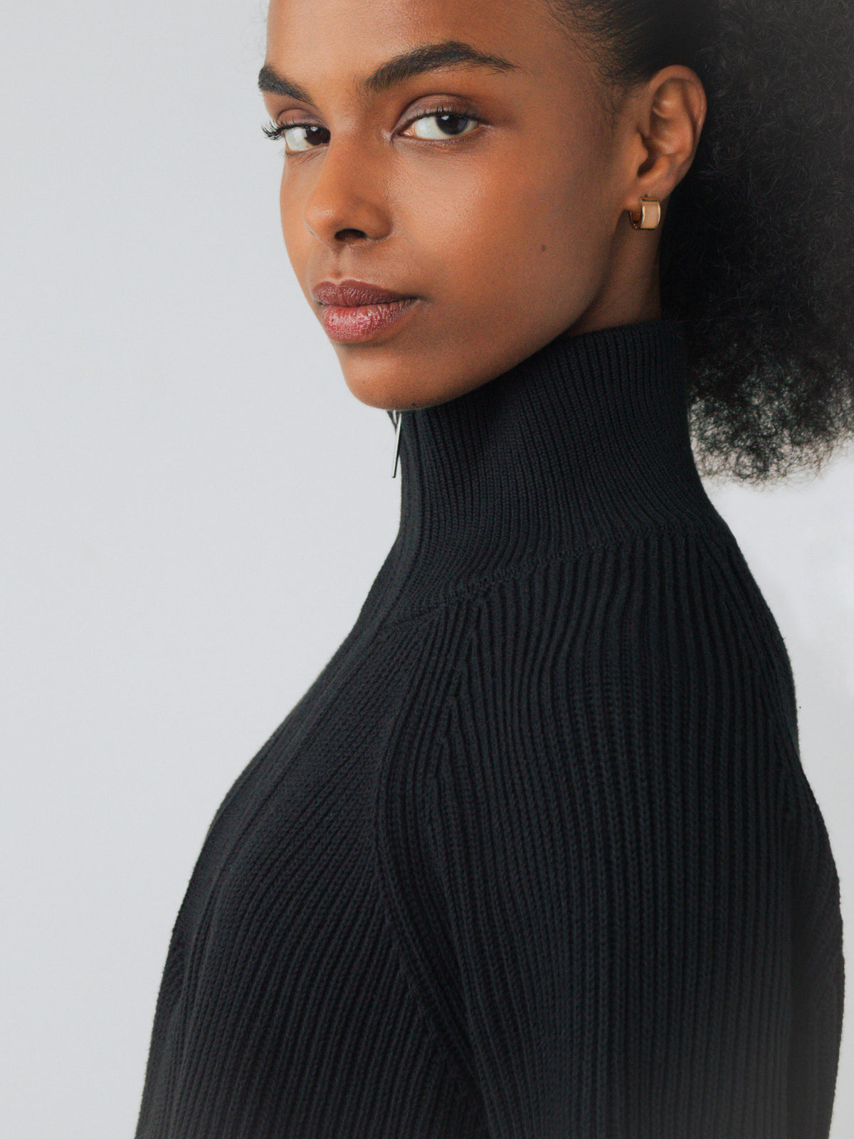 Half-Zip Knit