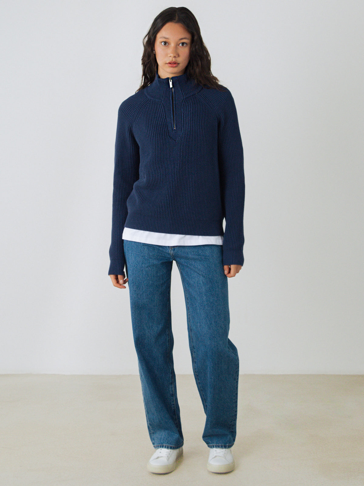 Half-Zip Knit