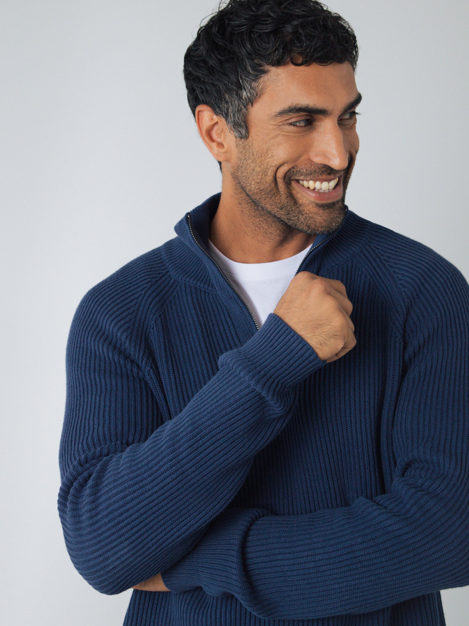 Half-Zip Knit
