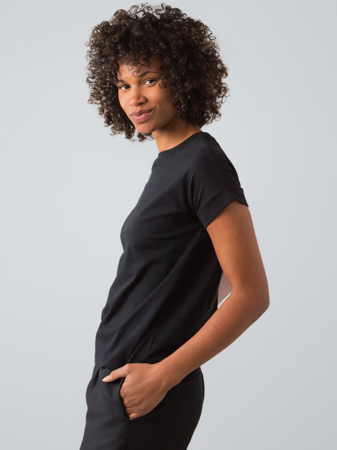Flügelärmeln T-Shirt