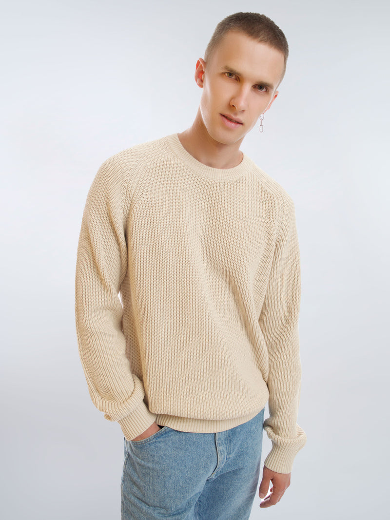 Heavy knit jumper