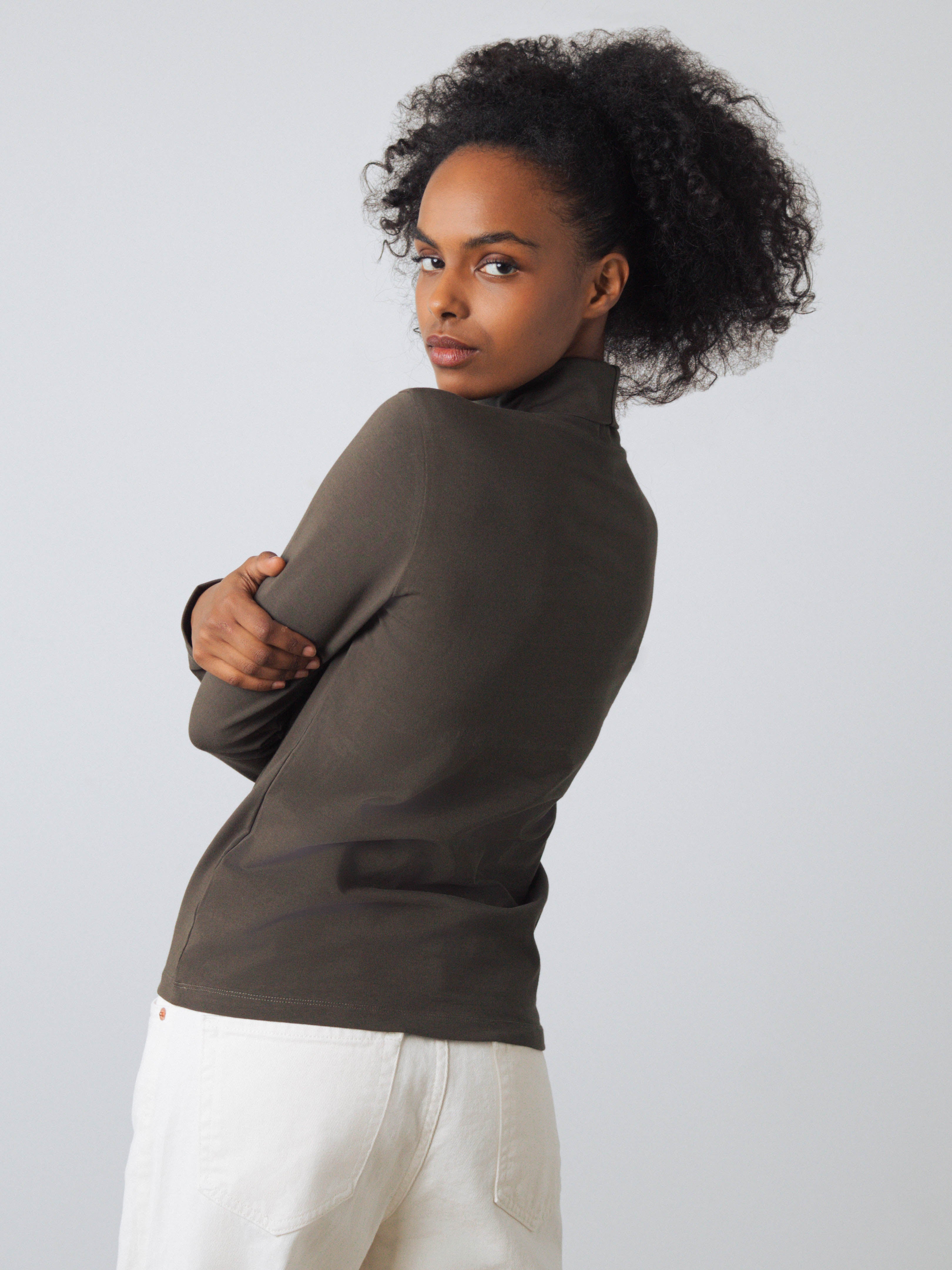 Jersey Turtleneck