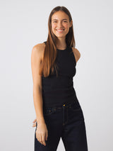 Geripptes Racer-Top