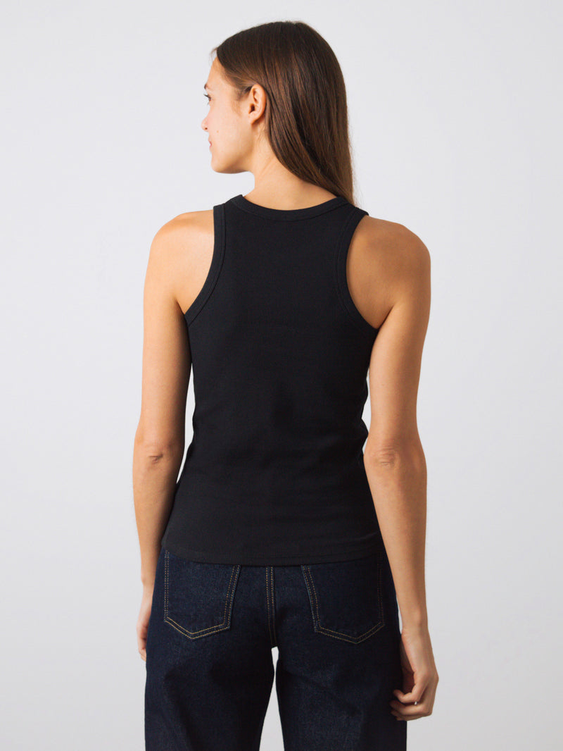Geripptes Racer-Top